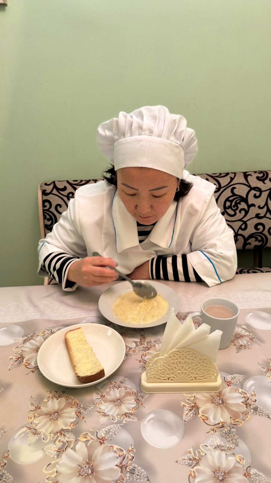 Дайын тамақтардын талаптарына сай орындалуын және органолептикалық сапасын бағалауы Таңғы ас